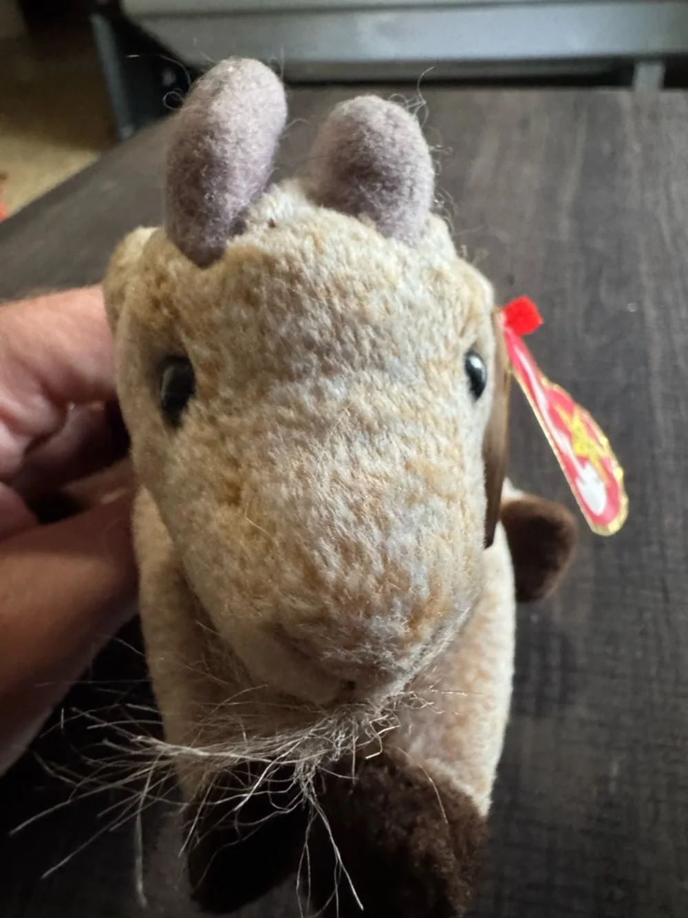 Ty Beanie Baby Goatee Retired Original Goat Plush 1998 Beanie Babies Ages 3+